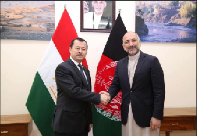 Kabul, Dushanbe Confer  on Anti-Terror Measures